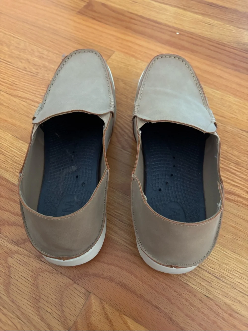 Men's Casual Slip-On Loafers in Taupe